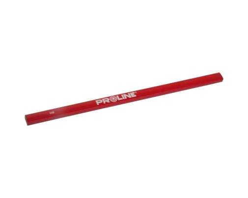 Ołówek stolarski miękki czerwony HB 245mm 2 sztuki Proline 38202
