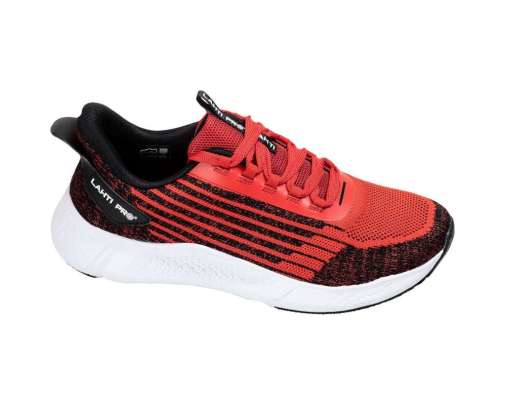 Sneakersy buty sportowe czerwone przewiewne lekkie Lahti Pro L3043739