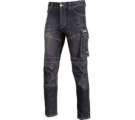 Spodnie jeansowe Slim Fit czarne Lahti Pro L40517