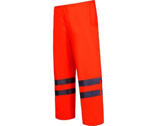 Spodnie przeciwdeszczowe ostrzegawcze pomarańczowe Lahti Pro L41009