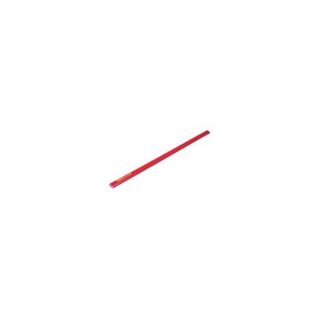 Ołówek ciesielski miękki 18cm czerwony HB Stanley 038501