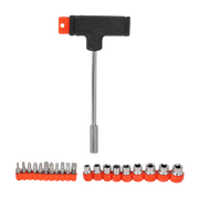 Wkrętak z uchwytem t nasadki 5-13 mm bity PH PZ Torx 21 elementów Mega 10006