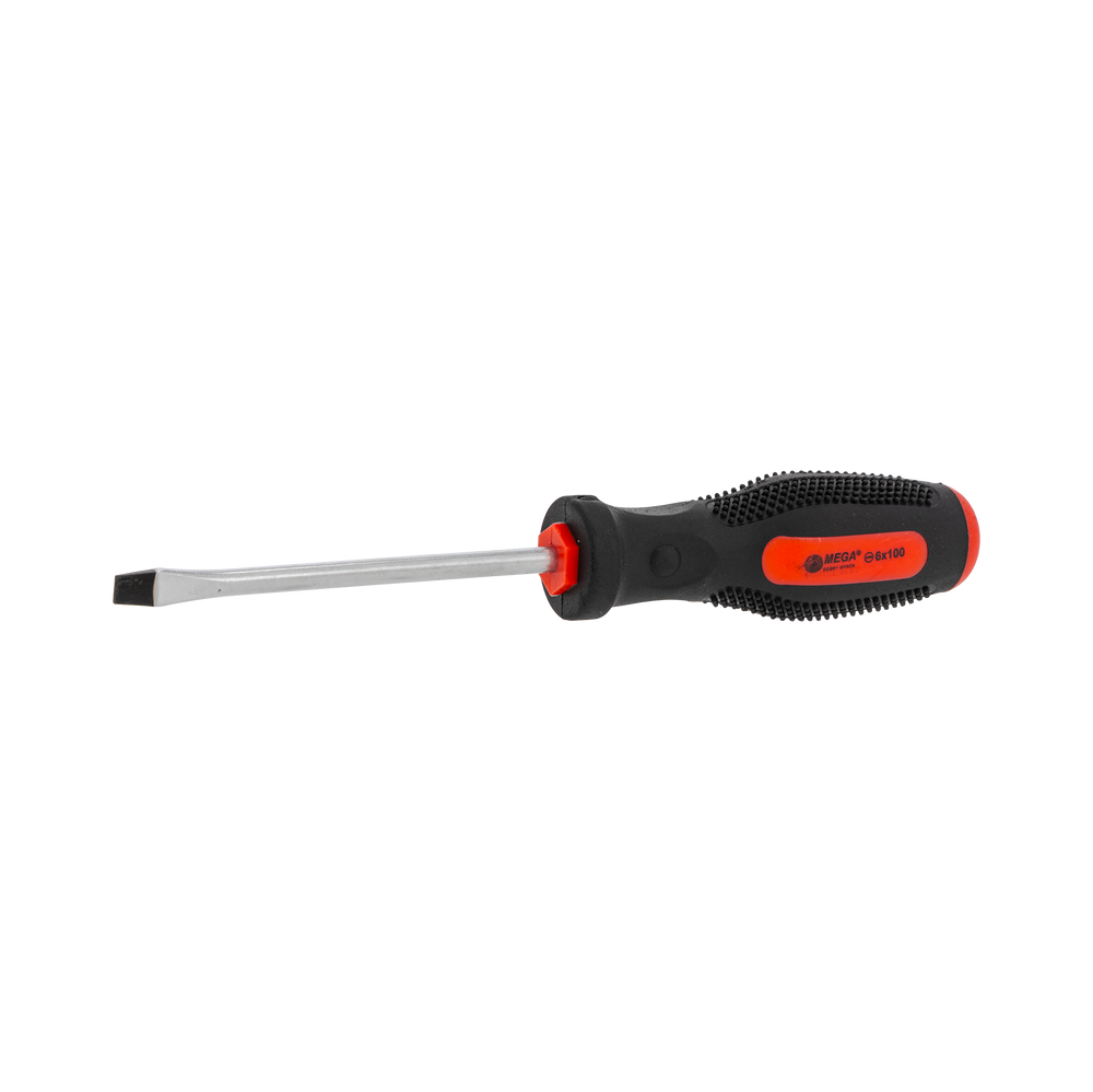 Wkrętak grot płaski 6 x 100 mm jeżyk CRV Mega 10046