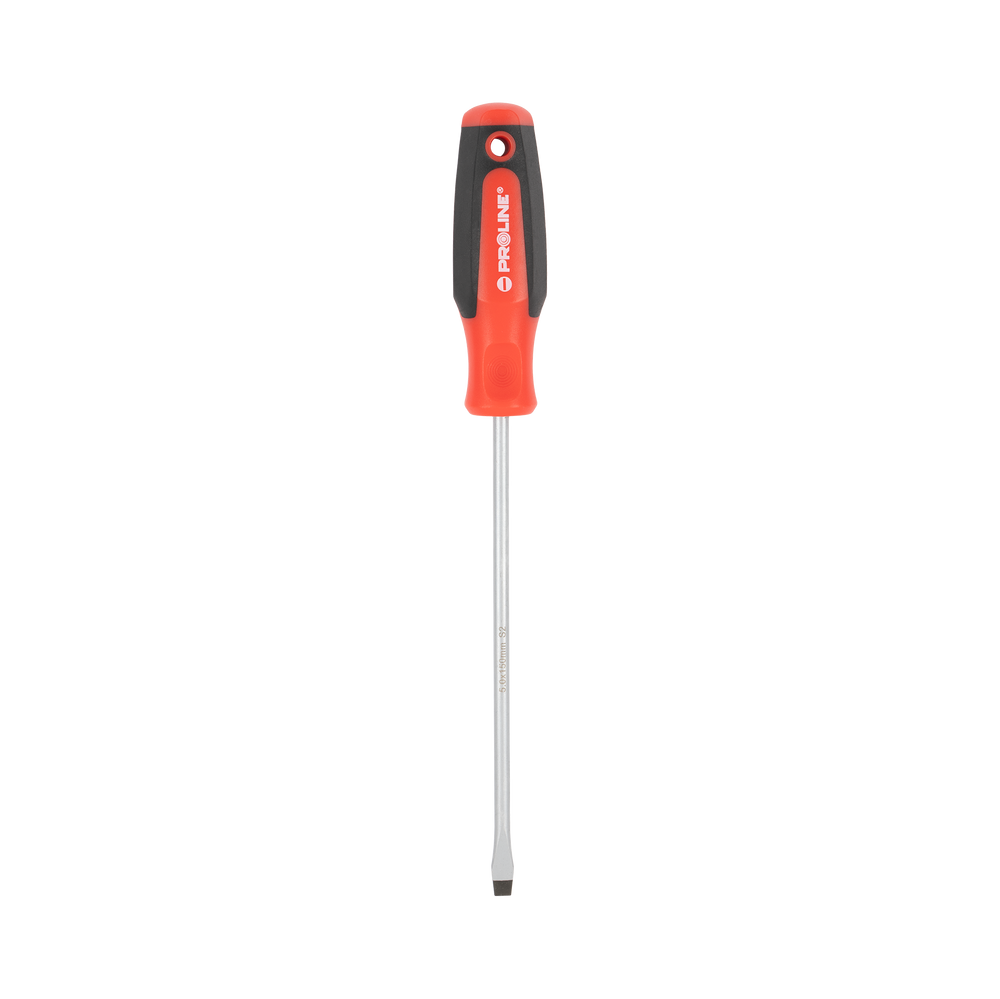 Wkrętak soft touch płaski 5,0x150 mm S2 HRC magnes Proline 10154