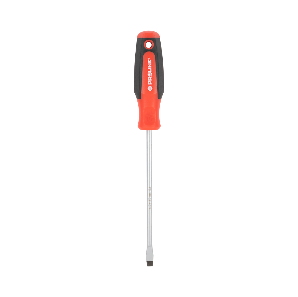 Wkrętak soft touch płaski 6,0x150 mm S2 HRC magnes Proline 10155