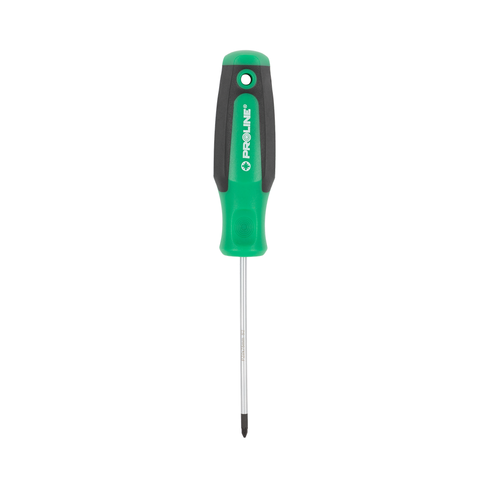 Wkrętak soft touch pozidriv PZ0 75 mm S2 HRC 59 magnes Proline 10171