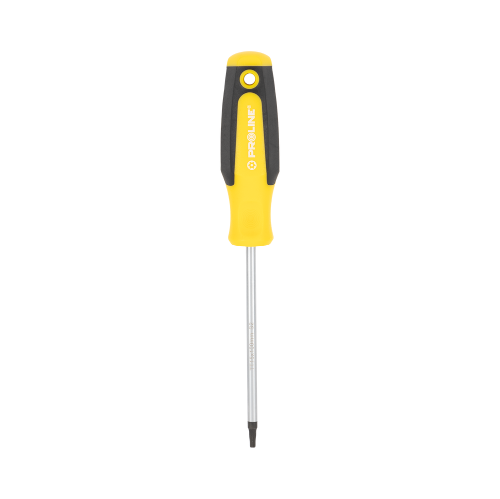 Wkrętak soft touch Torx Security T15x100 mm S2 HRC magnes Proline 10191