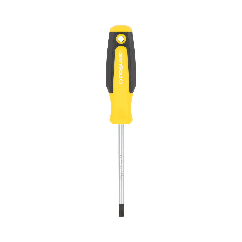 Wkrętak soft touch Torx Security T30x100 mm S2 HRC magnes Proline 10195