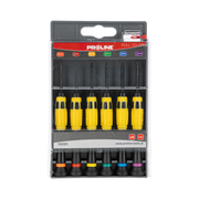 Wkrętaki zegarmistrzowskie Torx 6elementów ni-cr-mo Proline 10225