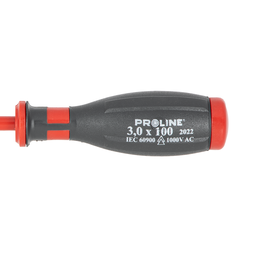 Wkrętak 1000 V płaski elektrotechniczny 30x100 mm Proline 10511