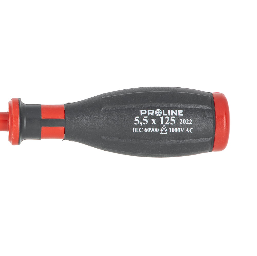 Wkrętak 1000 V płaski elektrotechniczny 55x125 mm Proline 10514