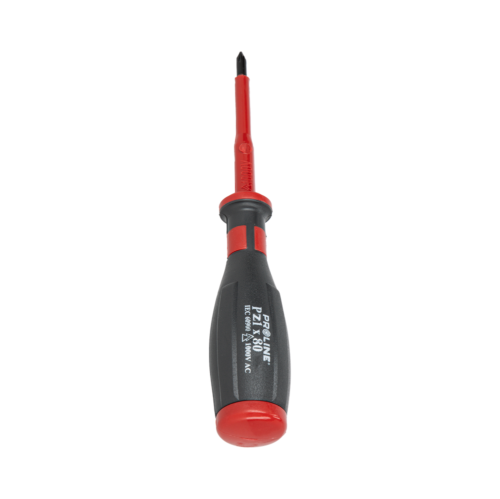 Wkrętak 1000 V elektrotechniczny PZ1x80 mm Proline 10517
