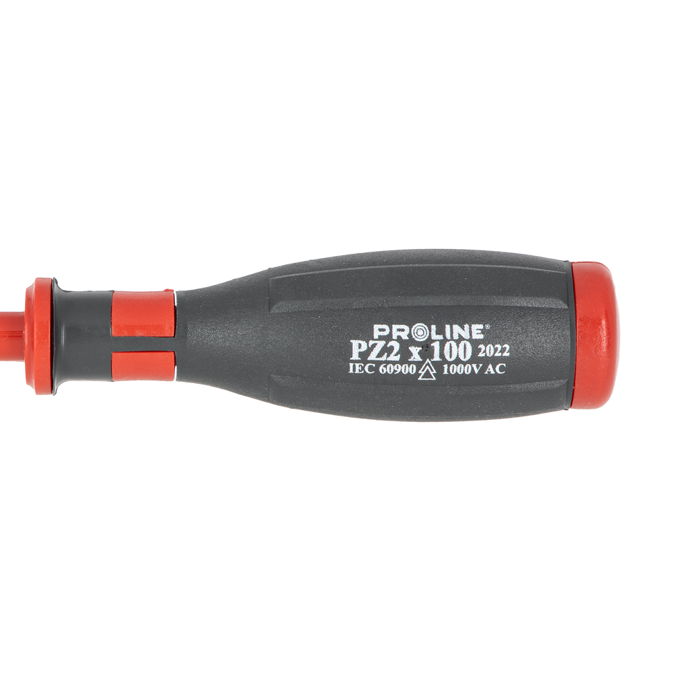 Wkrętak 1000 V krzyżowy elektrotechniczny PZ2x100 mm Proline 10518