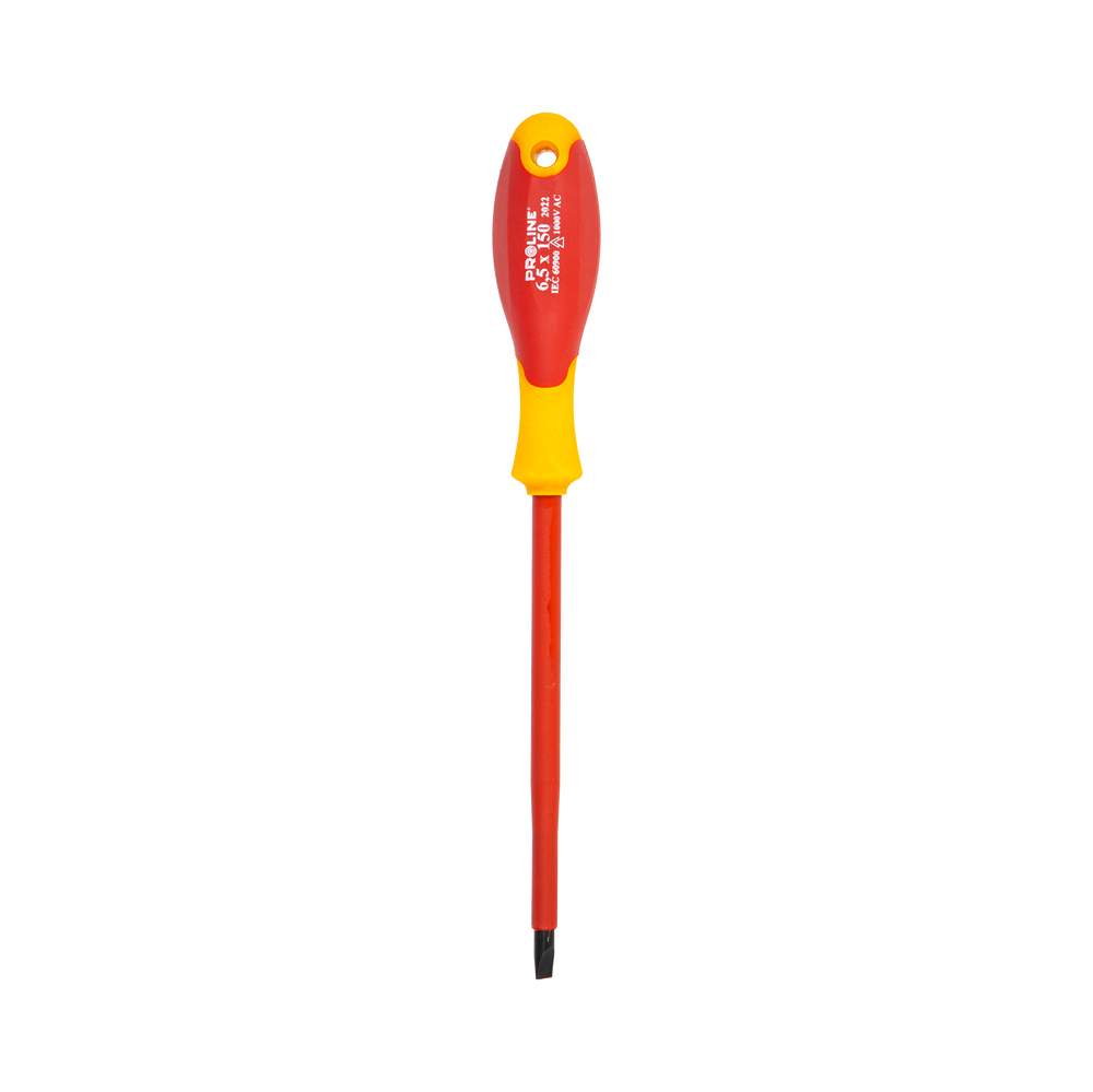 Wkrętak 1000 V płaski elektrotechniczny 65x150 mm Proline 10579