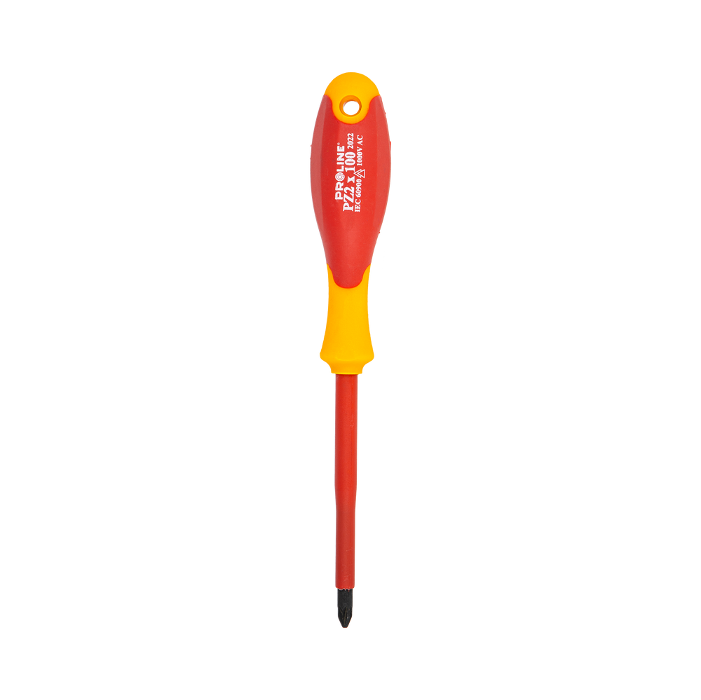 Wkrętak 1000 V krzyżowy pozidriv elektrotechniczny PZ2x100 mm Proline 10597