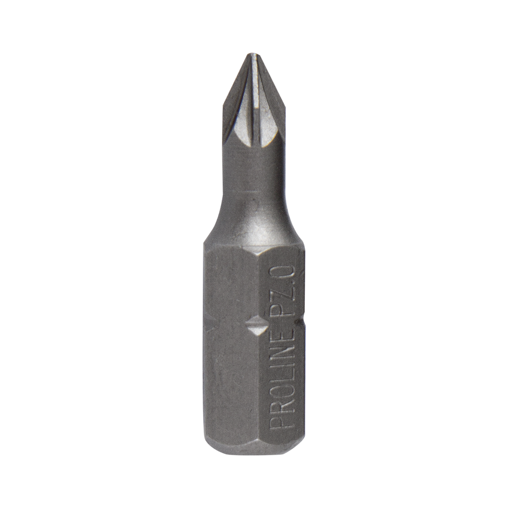 Końcówka 1/4" PZ1 L:50 mm 2 sztuki S2 blister Proline 10666