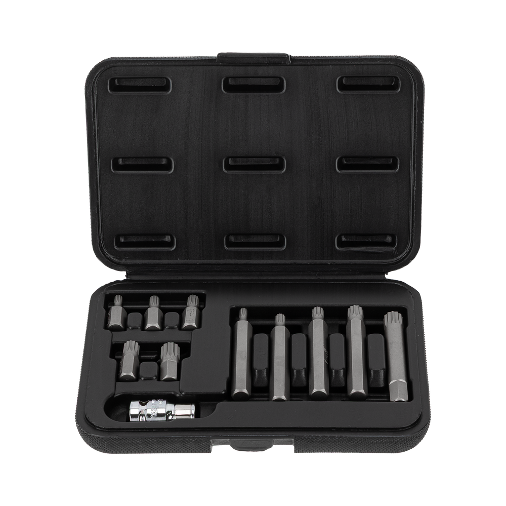 Zestaw końcówek bitów 38 Spline M5-M12 3075 mm 11elementów Proline 10744
