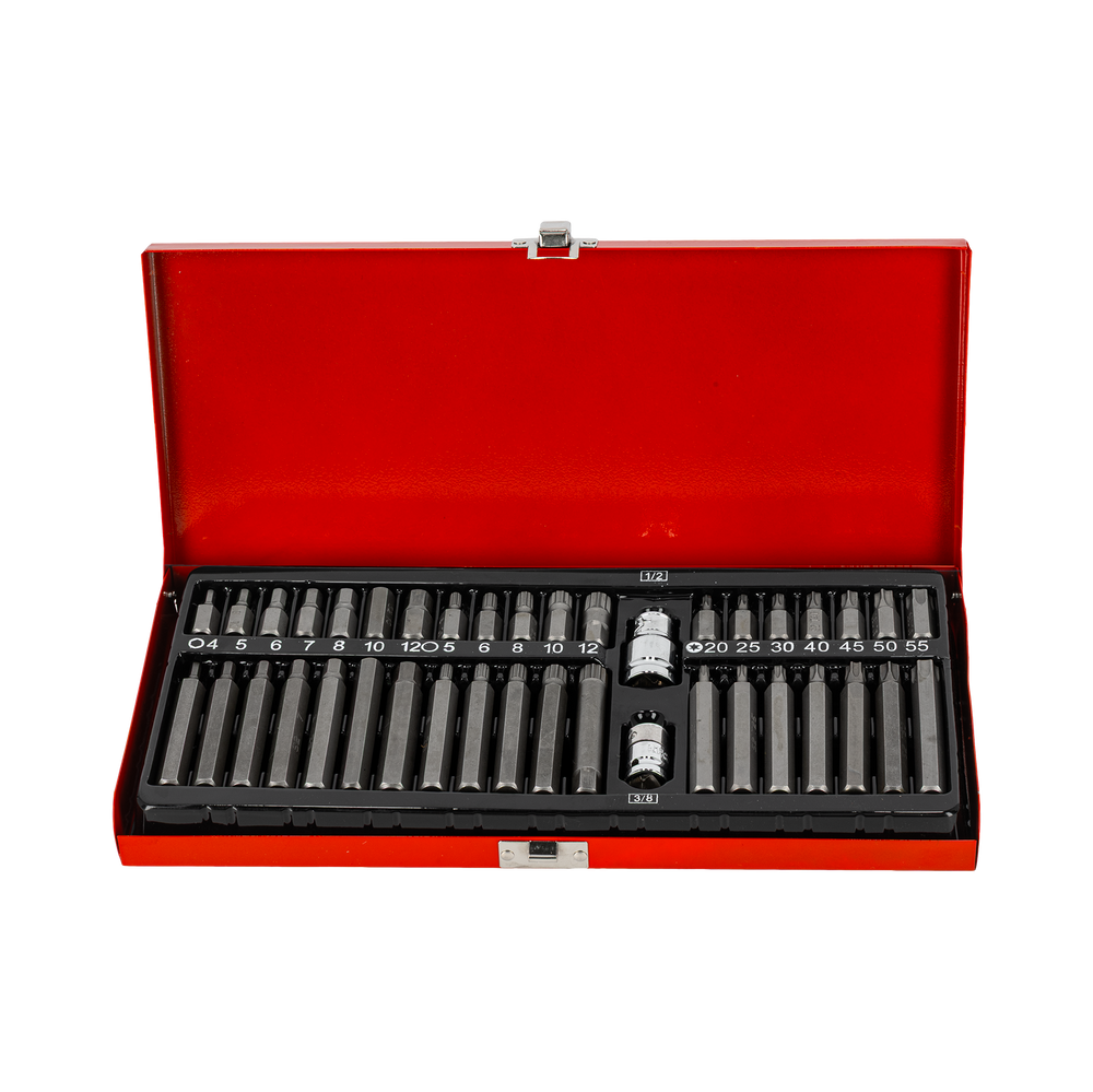 Bity T20-T55 M5-M12 Hex 4-12 zestaw 40 elementów S2 Proline 10748