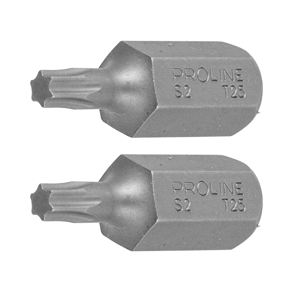 Bity końcówki 3/8 Torx T25 L:30 mm 2 sztuki Proline 10848