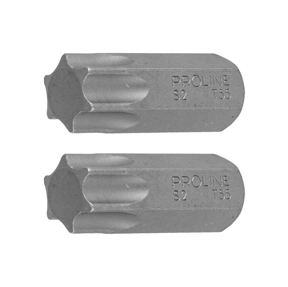 Bity końcówki 3/8 Torx T55 L:30 mm 2 sztuki Proline 10854