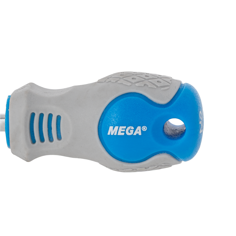 Wkrętak płaski 6,5x38 mm CRV soft touch Mega 10956