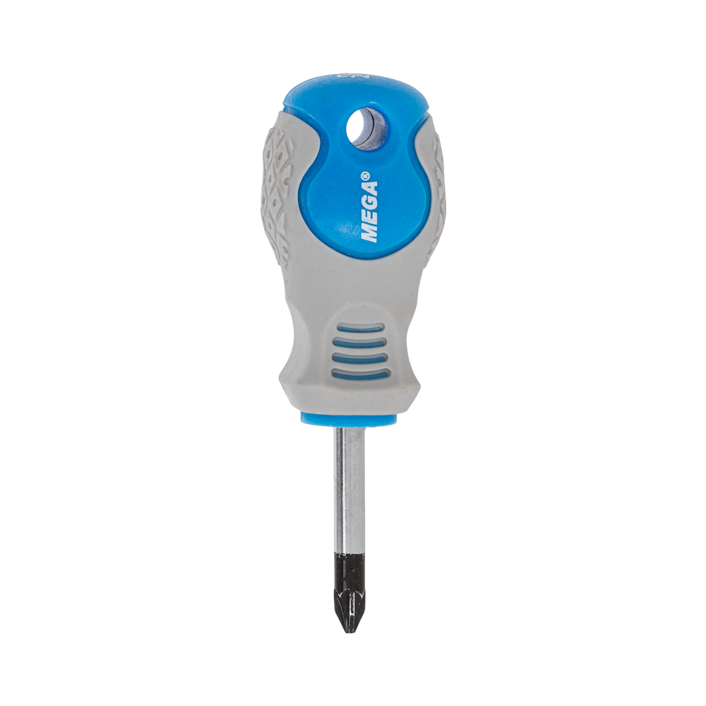Wkrętak pozidriv PZ2x38 mm CRV soft touch Mega 10977