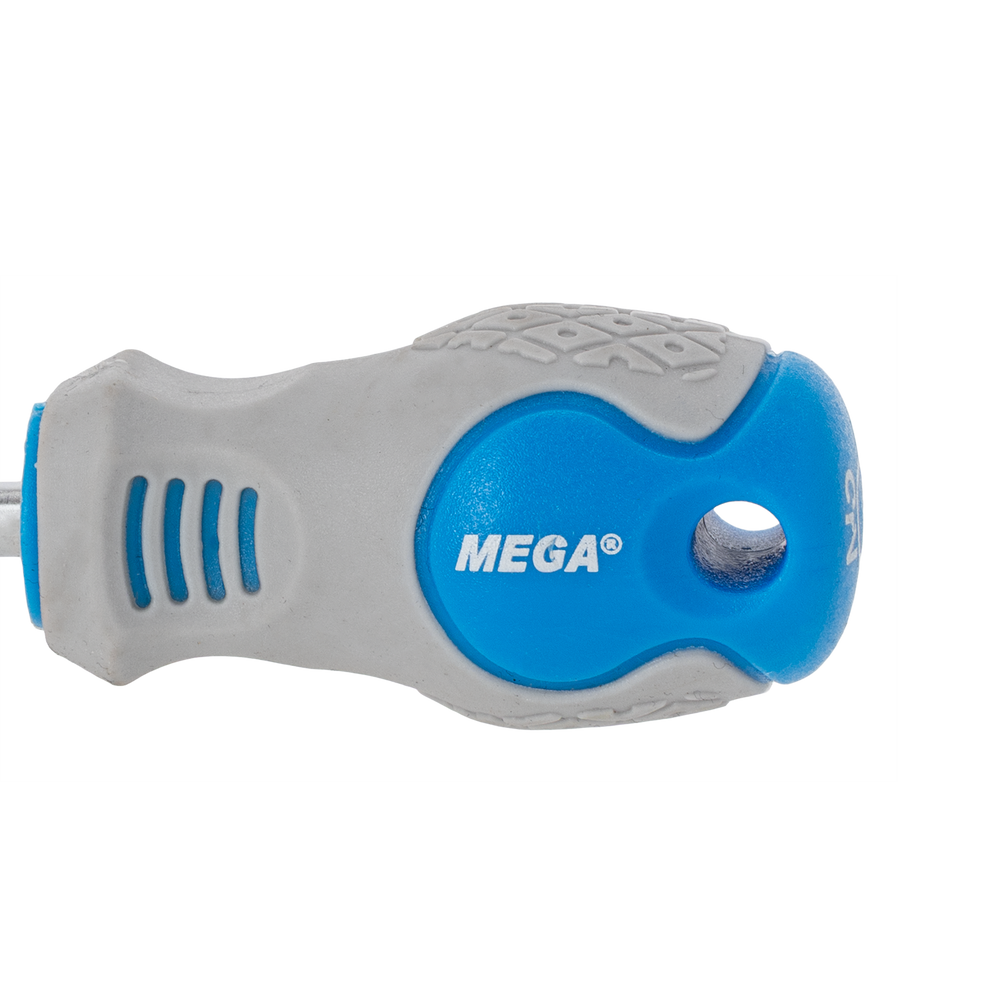 Wkrętak pozidriv PZ2x38 mm CRV soft touch Mega 10977