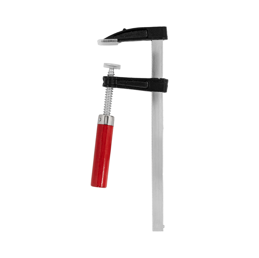 Ścisk stolarski śrubowy metalowy typ f zacisk 200x50 mm Mega 11020