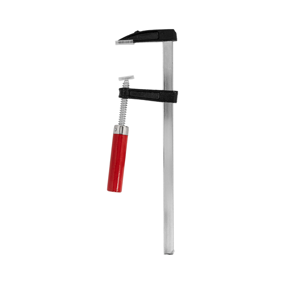Ścisk stolarski śrubowy metalowy typ f zacisk 250x50 mm Mega 11025