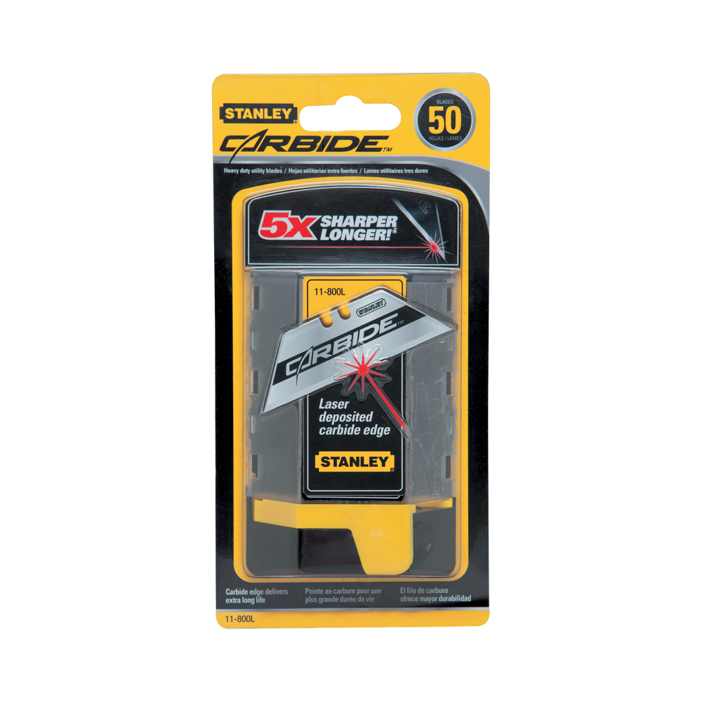 Ostrze trapezowe carbide blade 50 sztuk Stanley 118008