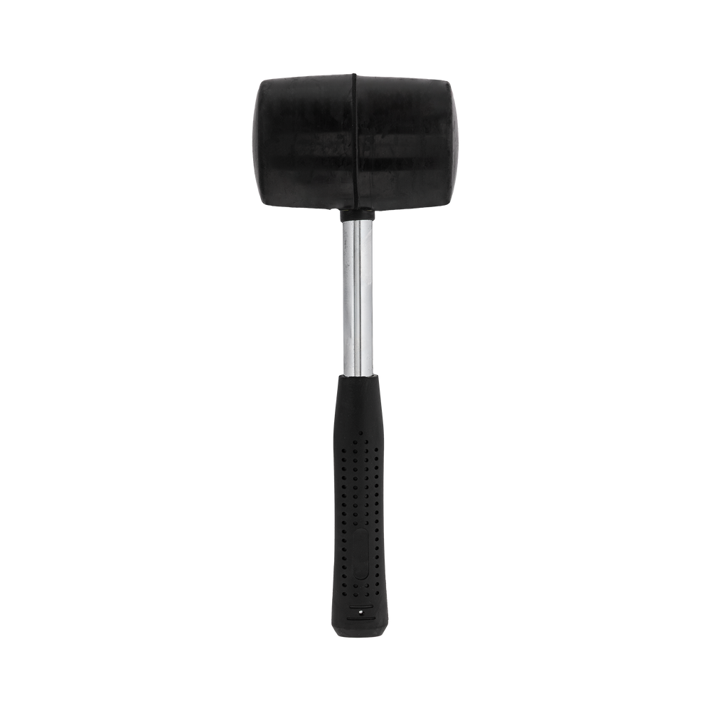 Młotek gumowy pobijak metalowa rękojeść 680g 65 mm Mega 12007