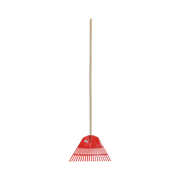 Grabie plastikowe do liści 46 cm 20 zębów tron drewniany 130 cm 28 mm 12263