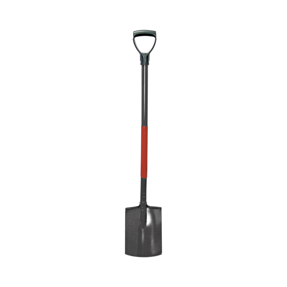 Szpadel prosty trzonek metalowy grafitowy Profix 12271