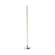 Motyczka sercowa z widełkami z trzonkiem drewnianym 110 cm 12296