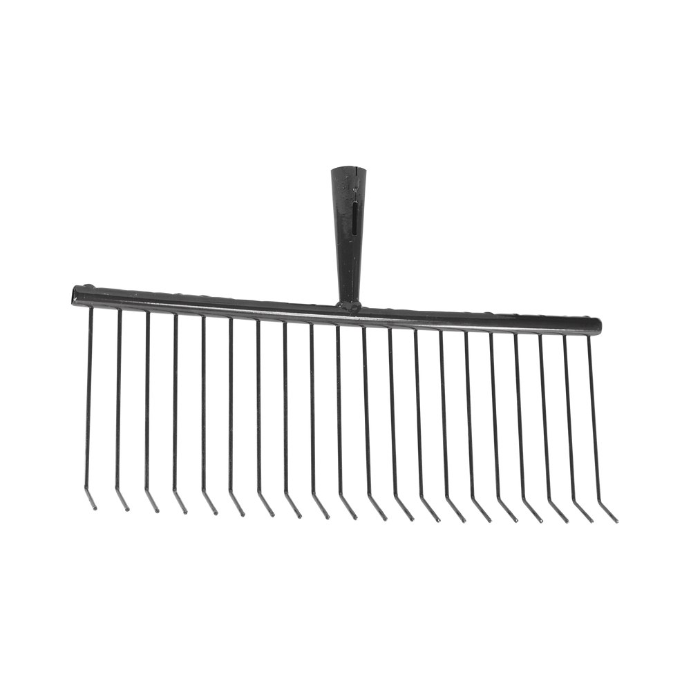 Grabie druciane 40 cm wysokość 17 cm 20-zębne nieoprawne 12382
