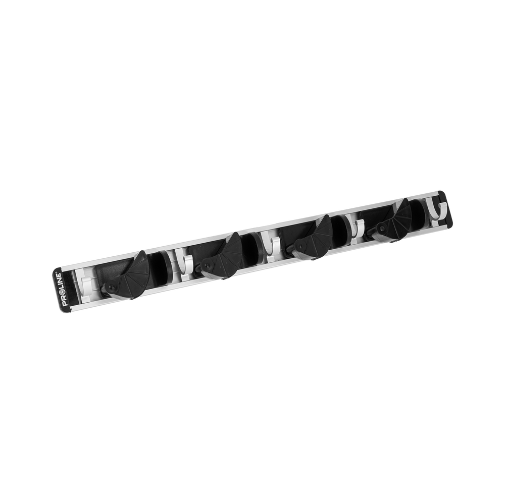Wieszak aluminiowy na narzędzia ogrodnicze 4 uchwyty 5 haków Proline 14320