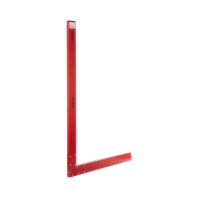 Kątownica aluminiowa czerwona 50x80 cm Proline 14902