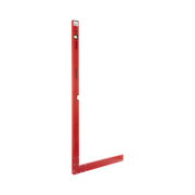 Kątownica alu czerwona 80x150 cm 2 libelki poz-pion Proline 14911