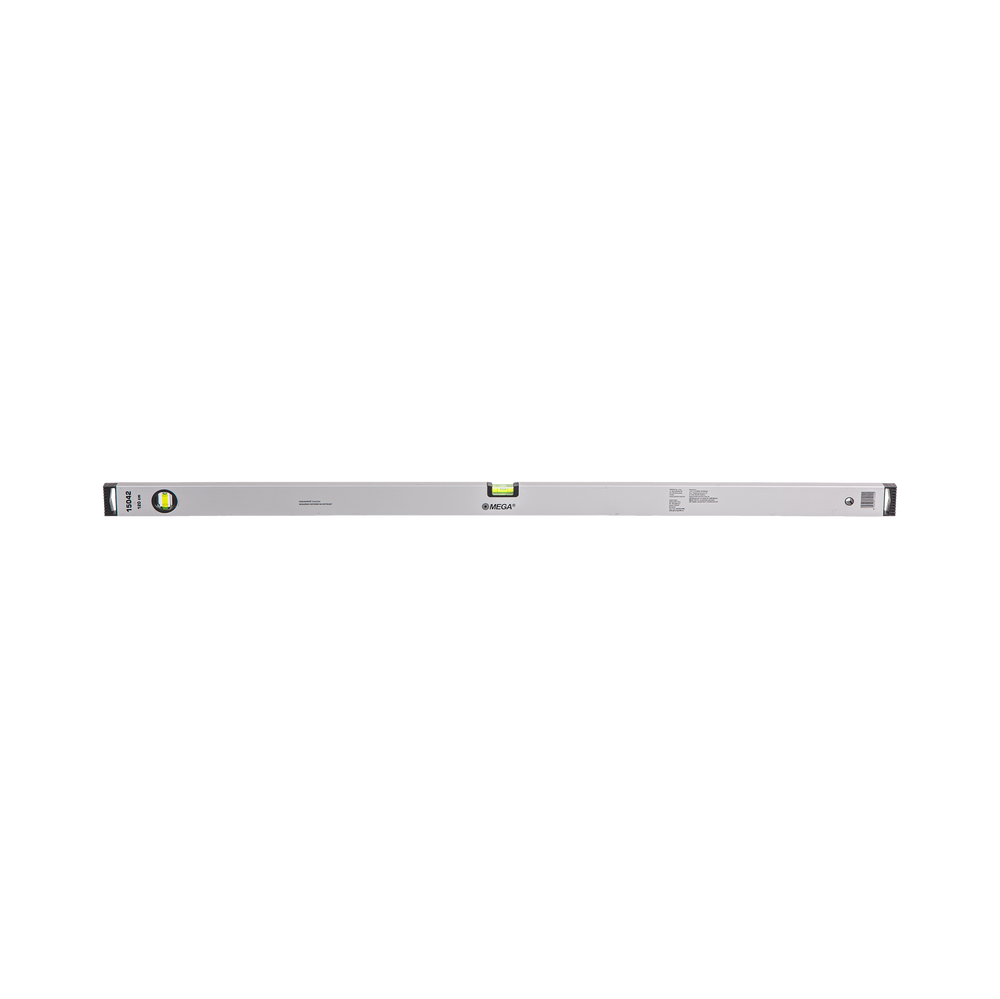 Poziomnica 120 cm 2 libelki aluminiowa Mega 15042