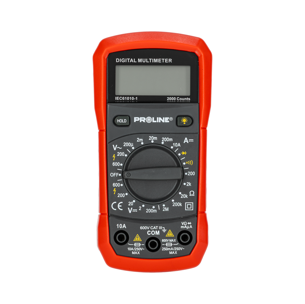 Miernik multimetr uniwersalny 600 V Proline 15186