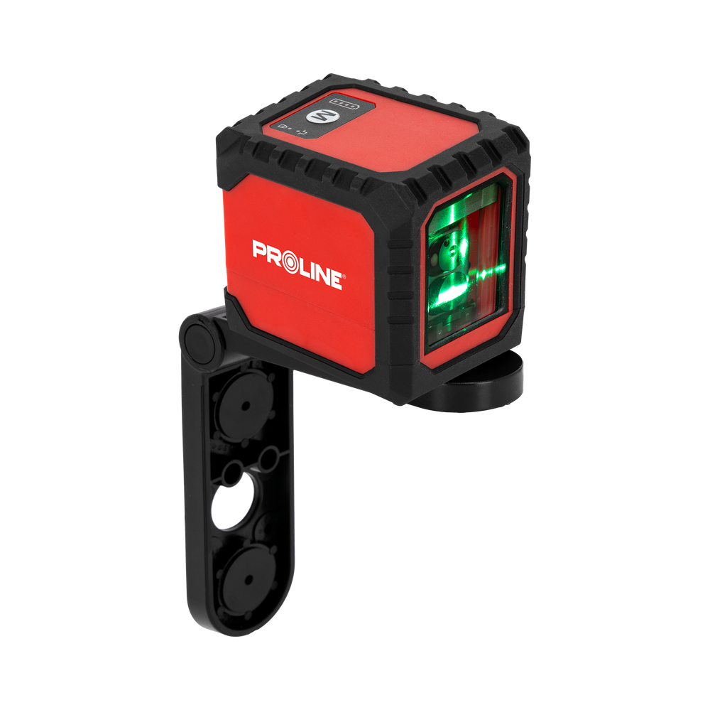 Laser krzyżowy 4D 2 lasery samopoziomujący 25 m Proline 15196