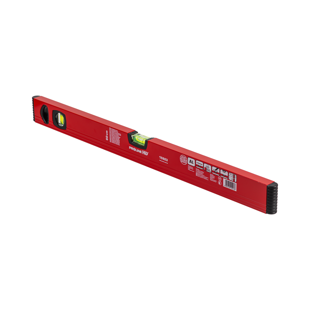 Poziomnica aluminiowa 2 libelki 60 cm Proline HD 15923