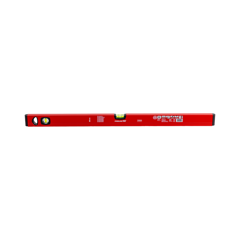 Poziomnica aluminiowa 2 libelki 80 cm Proline HD 15924