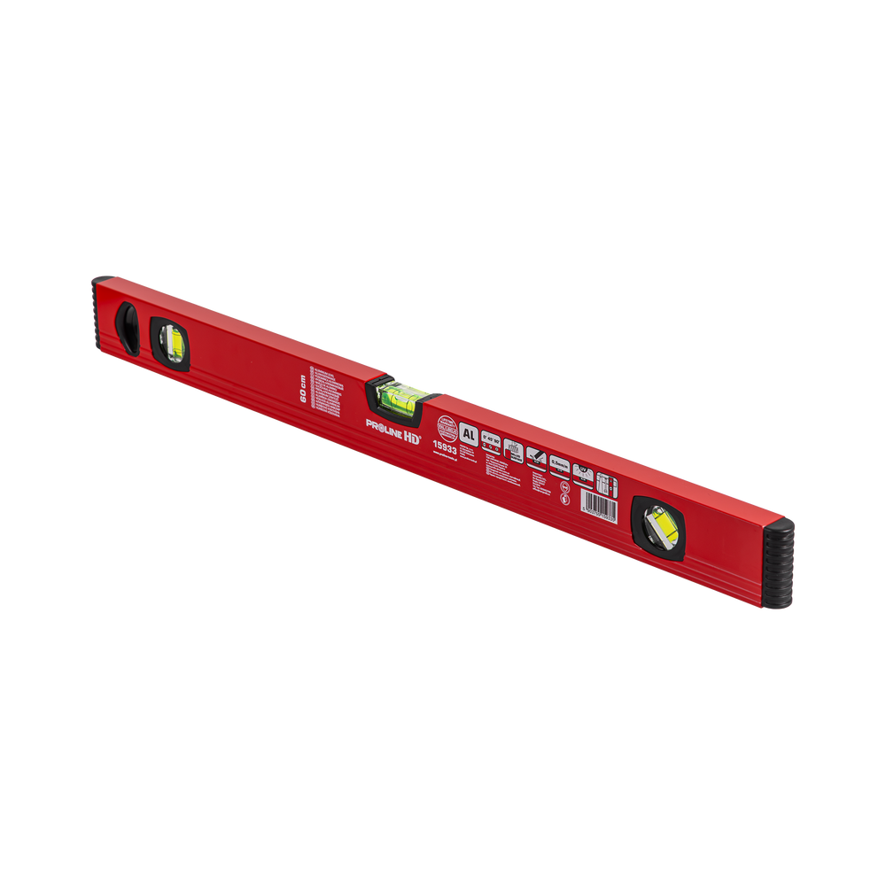 Poziomnica aluminiowa 3 libelki 60 cm Proline HD 15933