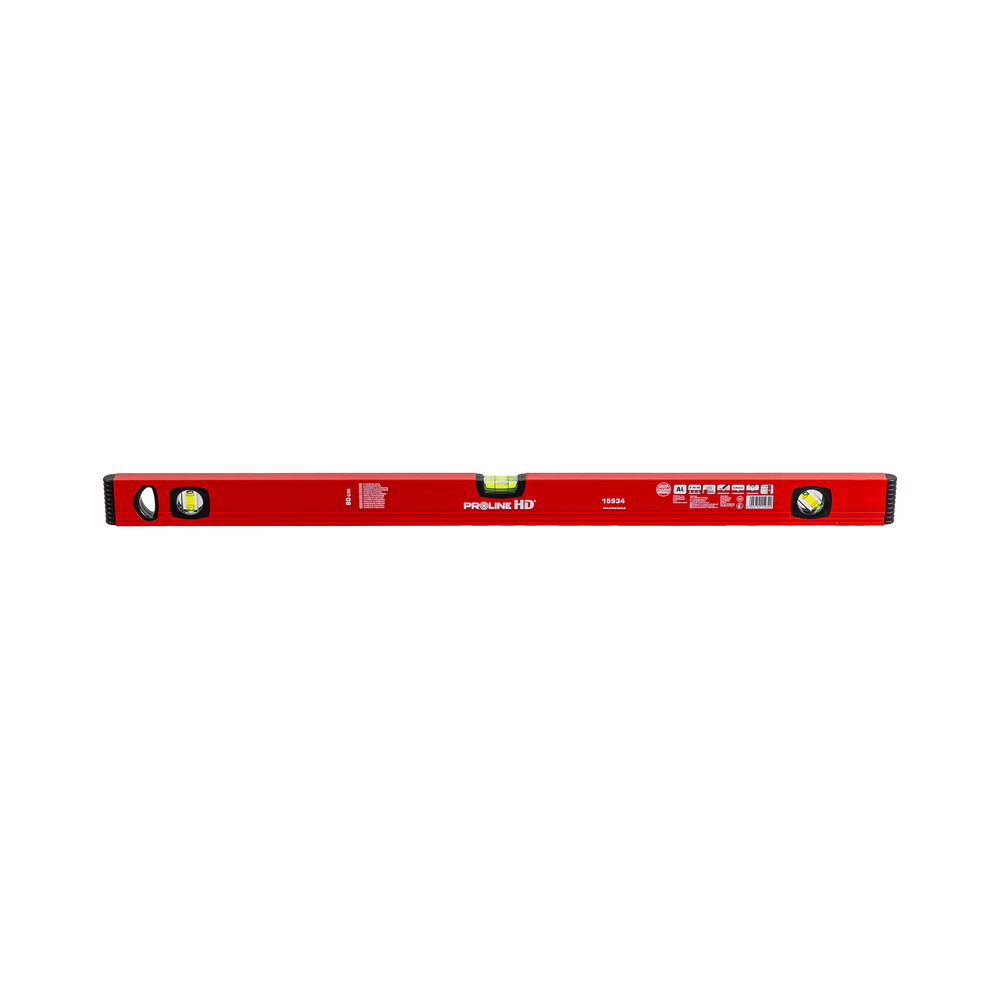 Poziomnica aluminiowa 3 libelki 80 cm Proline HD 15934