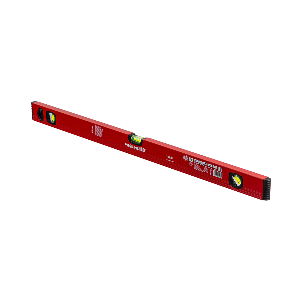 Poziomnica aluminiowa 3 libelki 80 cm Proline HD 15934