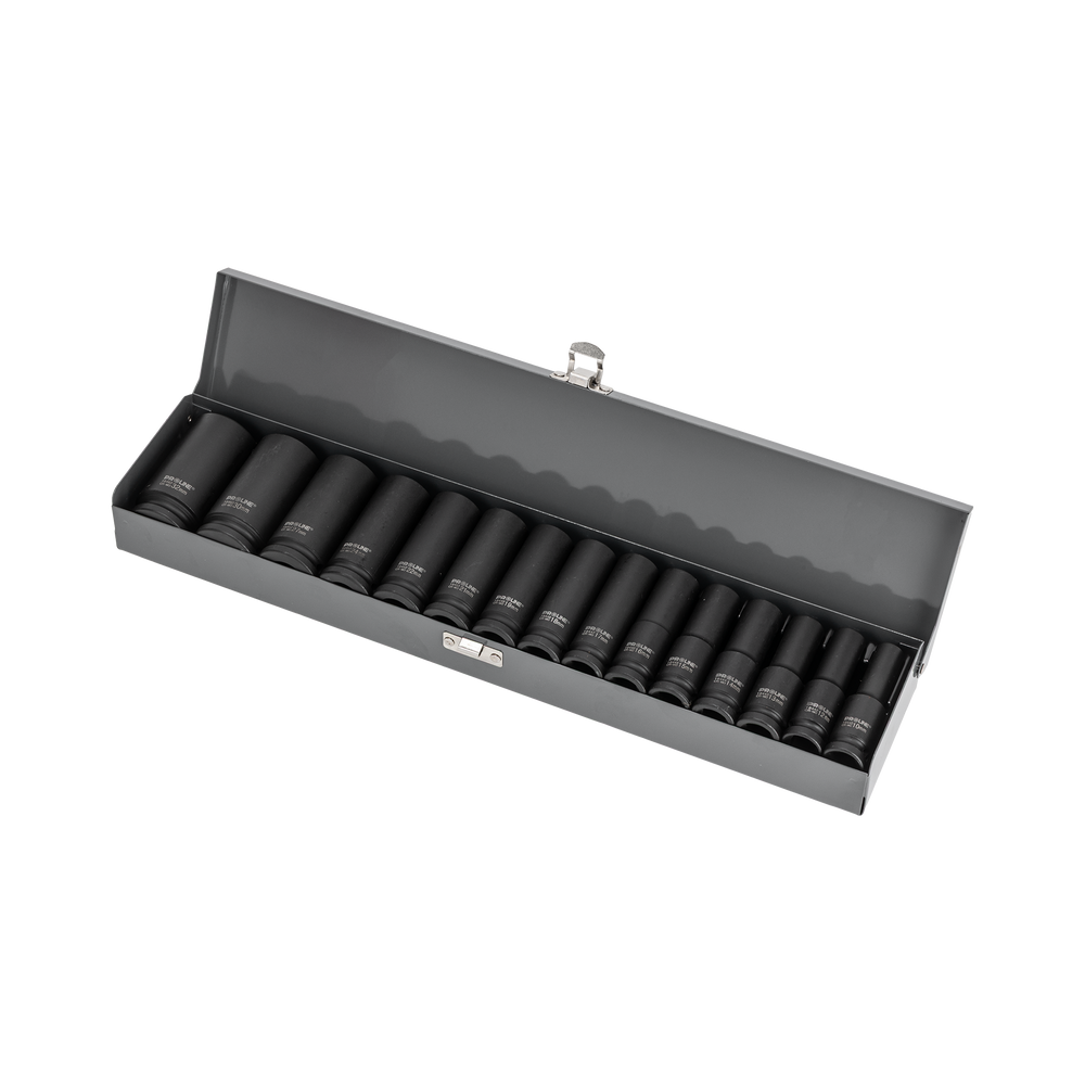Udarowe klucze maszynowe 1/2 10-32 mm Cr-Mo Proline 18495