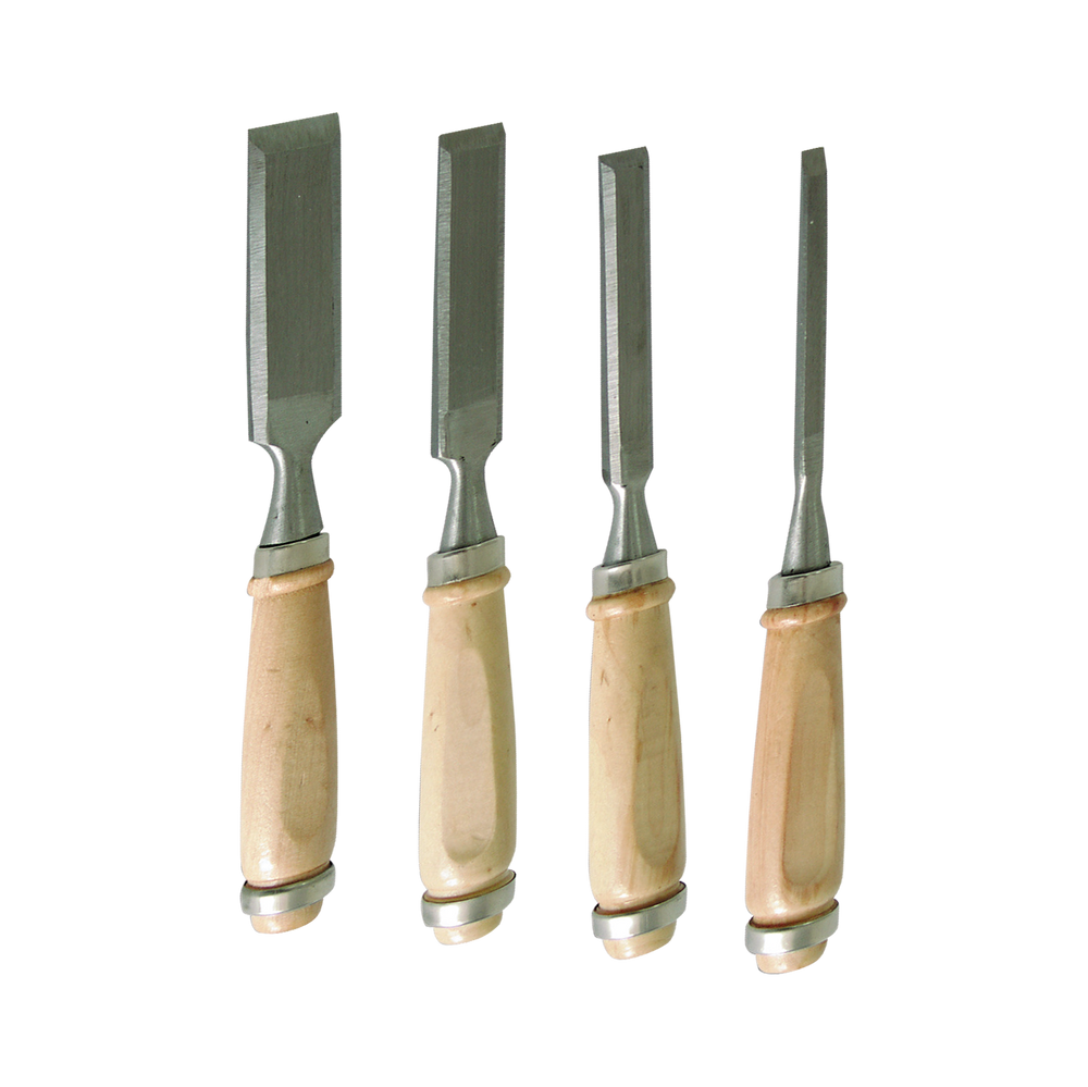 Dłuta stolarskie 4 sztuk 6-24 mm Mega 19001