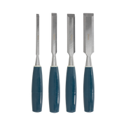 Dłuta stolarskie do drewna zestaw 4 szt.. 6 12 18 24 mm Mega 19004