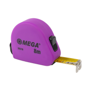 Miara zwijana 8m 25 mm 2 stopery PVC soft x6 Mega 20378